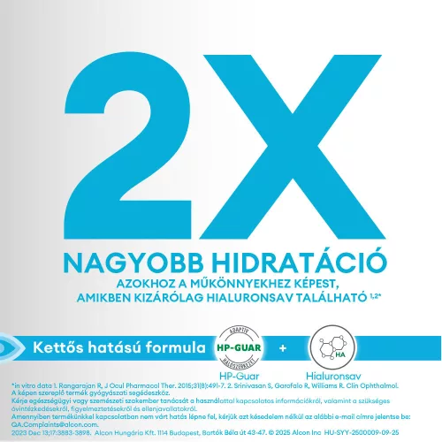 Systane Hydration tartósítószer mentes lubrikáló szemcsepp 10ml