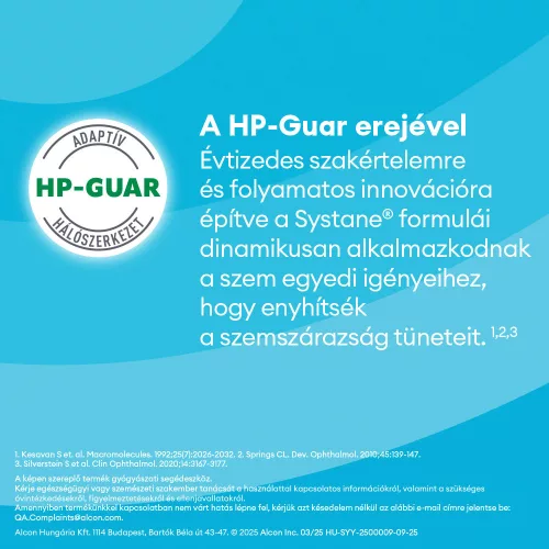 Systane Hydration tartósítószer mentes lubrikáló szemcsepp 10ml