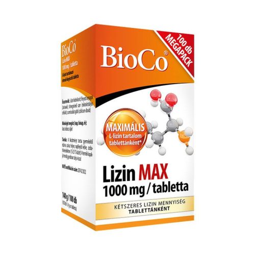 BIOCO LIZIN MAX 1000MG TABL. 100X