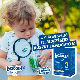   Lactogen 3 Junior vaníliás ízű tejalapú italpor 12+ hó 500g