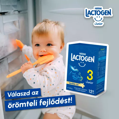 Lactogen 3 Junior vaníliás ízű tejalapú italpor 12+ hó 500g