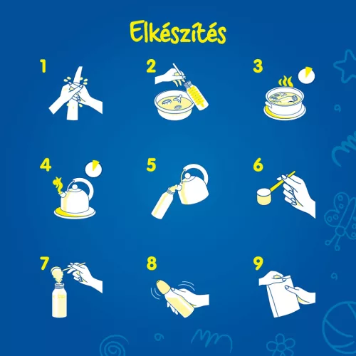 Lactogen 3 Junior vaníliás ízű tejalapú italpor 12+ hó 500g