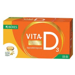 Béres Vita-D3 2000 lágyzselatin kapszula 120x