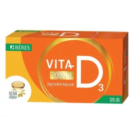 Béres Vita-D3 2000 lágyzselatin kapszula 120x