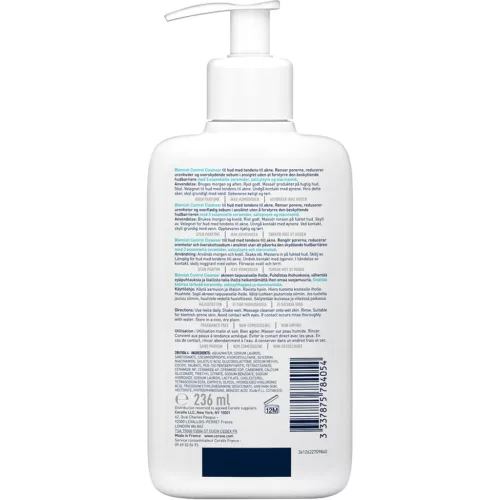 Cerave Pattanások elleni tisztító gél 236ml