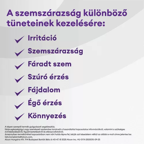 Systane Complete tartósítószer mentes lubrikáló szemcsepp 10ml