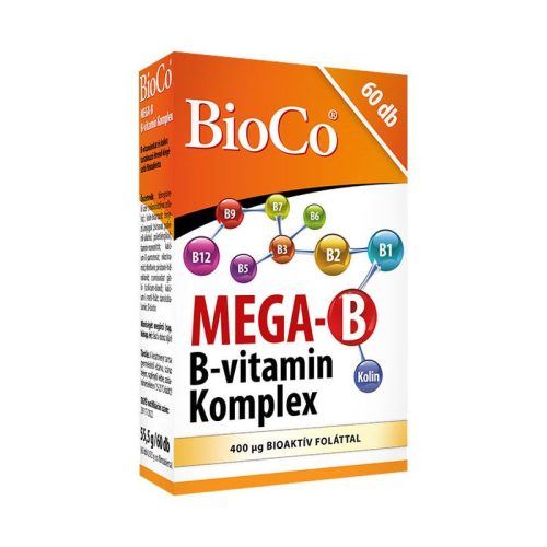 BIOCO MEGA-B-VITAMIN KOMPLEX FILMTABL. 60X