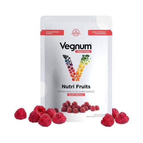 VEGNUM NUTRIFRUITS ELOFLORA TART.GUMIGYUM. 30X