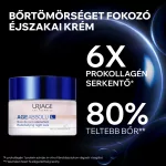 Uriage Age Absolu bőrtömörséget fokozó, ránctalanító éjszakai krém maszk 50ml