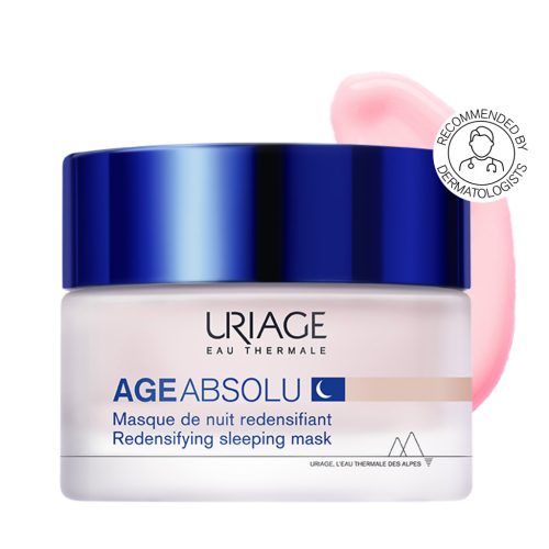 Uriage Age Absolu bőrtömörséget fokozó, ránctalanító éjszakai krém maszk 50ml