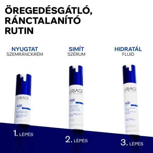 Uriage Age Lift ránctalanító és feszesítő nappali fluid normál és kombinált bőrre 40ml 