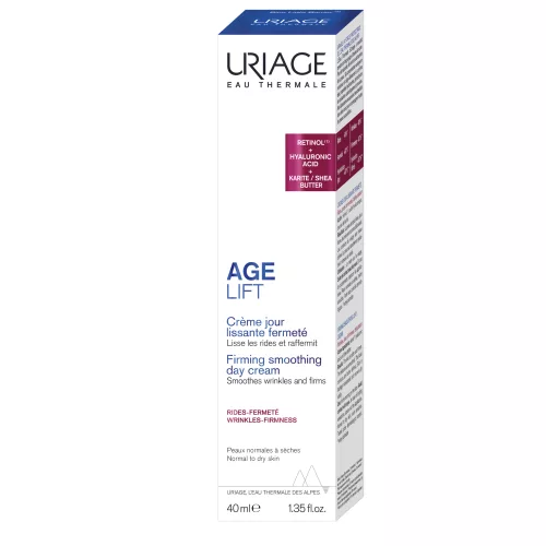 Uriage Age Lift ránctalanító és feszesítő nappali arckrém normál és száraz bőrre 40ml