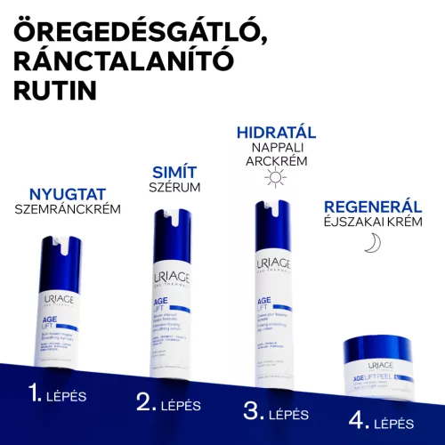 Uriage Age Lift ránctalanító és feszesítő nappali arckrém normál és száraz bőrre 40ml