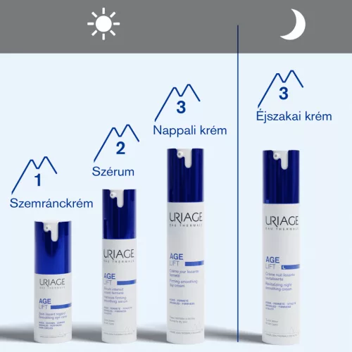 Uriage Age Lift revitalizáló ránctalanító éjszakai krém 40ML