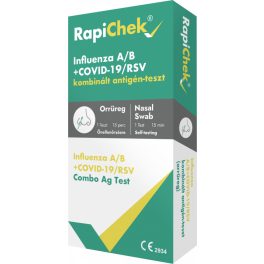 RapiChek Influenza A/B + Covid-19/RSV kombinált teszt