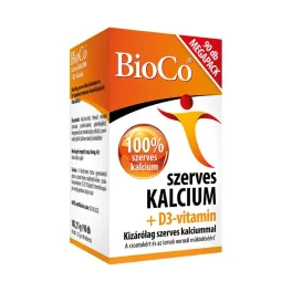 BioCo Szerves kalcium + D3-vitamin filmtabletta 90x