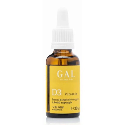 GAL D3-vitamin csepp 30ml