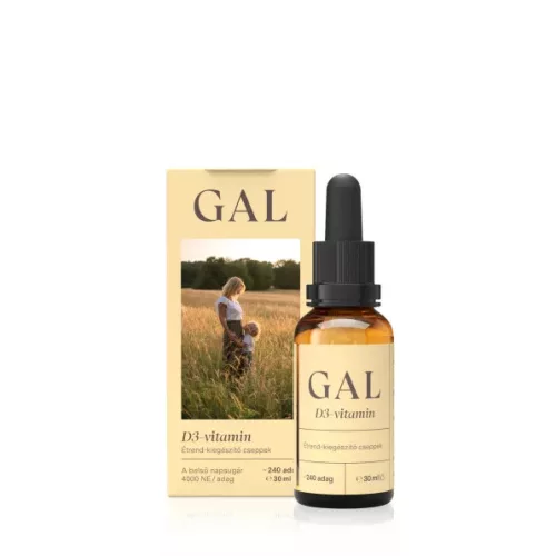 GAL D3-vitamin csepp 30ml