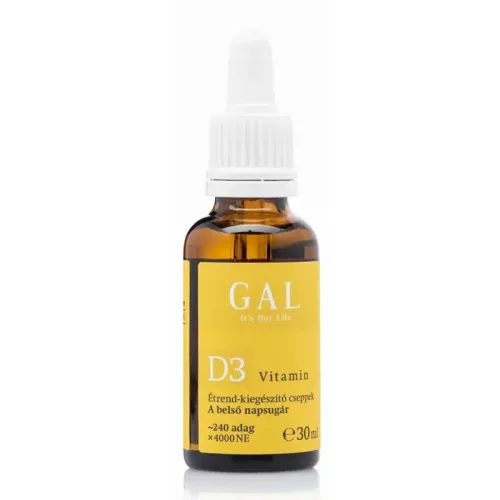 GAL D3-vitamin csepp 30ml