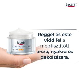   Eucerin Hyaluron-Filler Ráncfeltöltő nappali arckrém FF 30 50ml