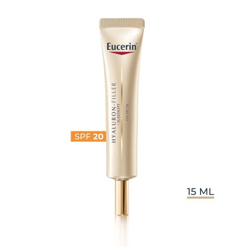 Eucerin Hyaluron-Filler + Elasticity Bőrtömörséget regeneráló szemránckrém SPF20 15ml