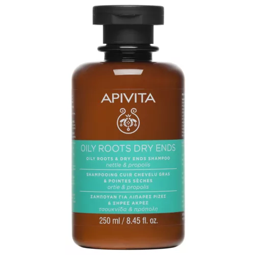 Apivita Sampon zsíros hajtő száraz hajvég 250ml