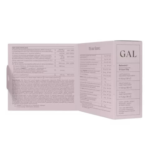 GAL Babaváró vitamin kapszula 30+60+30