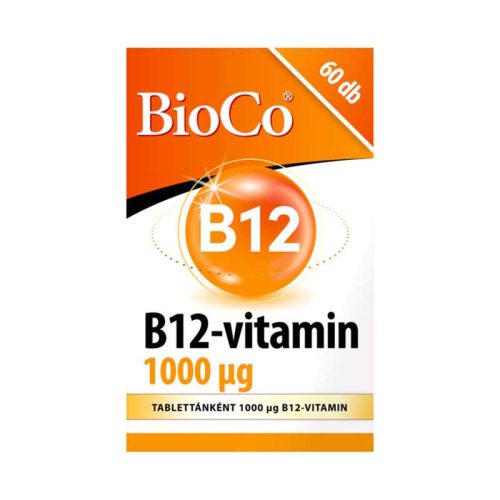 BIOCO B12-VITAMIN 1000MCG TABL. 60X