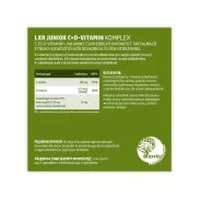 LXR Junior C+D-vitamin Komplex rágótabletta 60x