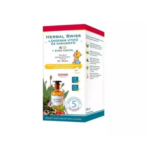Herbal Swiss Kid Medical szirup 1 éves kortól 300ml