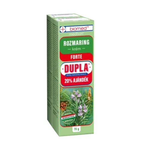 Biomed Rozmaring krém forte dupla 2x70g