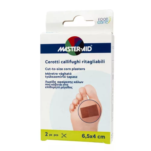 Master-Aid Foot Care tyúkszemtapasz vágható 6,5 cm x 4 cm 2x