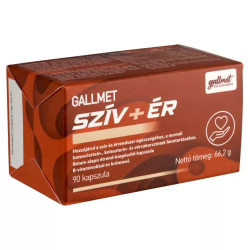 Gallmet Szív+Ér kapszula 90x