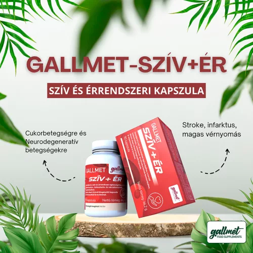 Gallmet Szív+Ér kapszula 90x