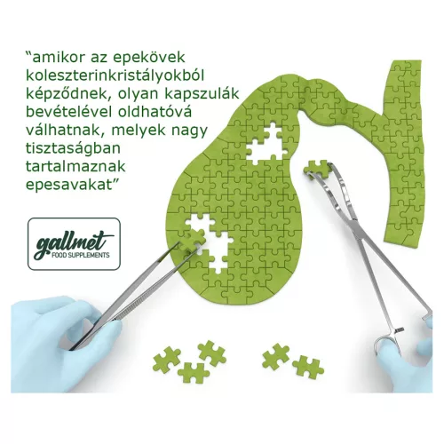 Gallmet Natural étrend-kiegészítő, epesav kapszula 60 db 24 g