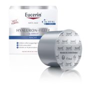   Eucerin Hyaluron-Filler Ráncfeltöltő éjszakai arckrém öko-utántöltő 50ml