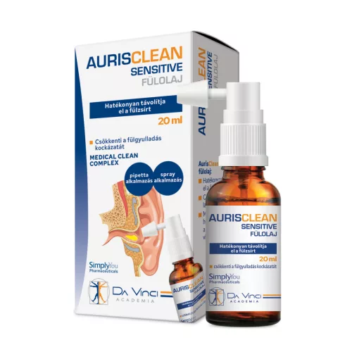 AurisClean Sensitive fülolaj 20ml