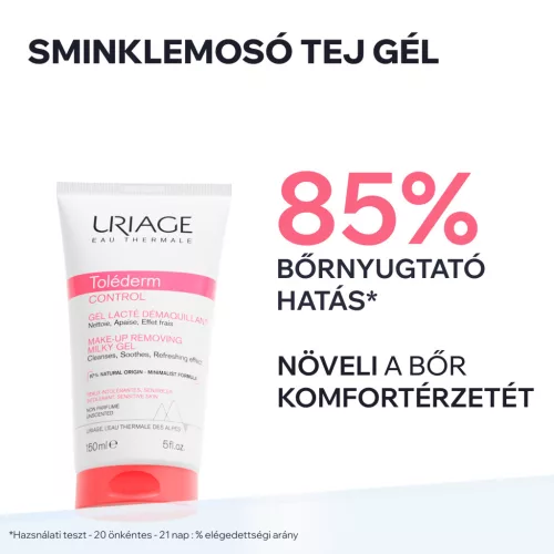 Uriage Toléderm Control sminklemosó tej 150ml