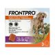 A.U.V. Frontpro 136 mg rágótabletta kutyáknak 25-50 kg 3x