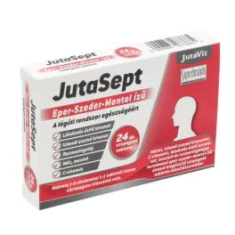 JutaVit Jutasept szopogató tabletta eper-szeder-mentol 24x