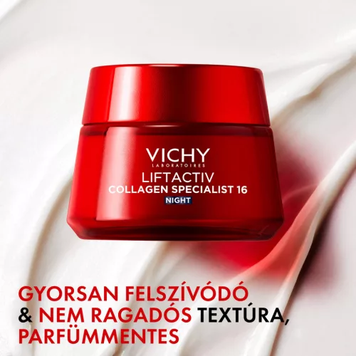 VICHY Liftactiv Collagen Specialist 16 éjszakai arckrém 50ml