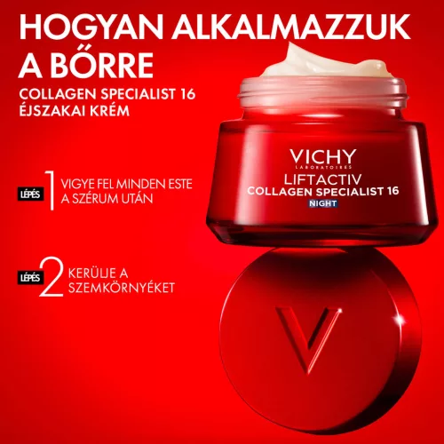 VICHY Liftactiv Collagen Specialist 16 éjszakai arckrém 50ml