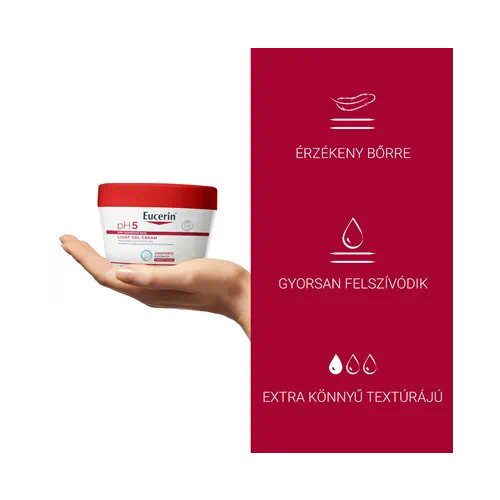 Eucerin pH5 extra könnyű, intenzív gél-krém 350ml