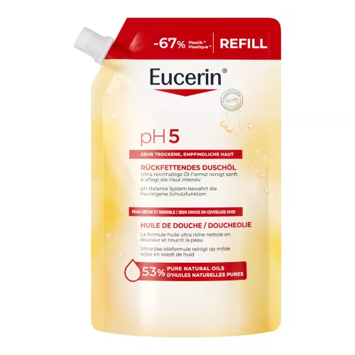 Eucerin pH5 Olajtusfürdő utántöltő 400ml