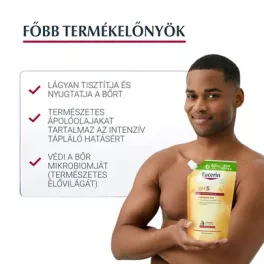 Eucerin pH5 Olajtusfürdő utántöltő 400ml