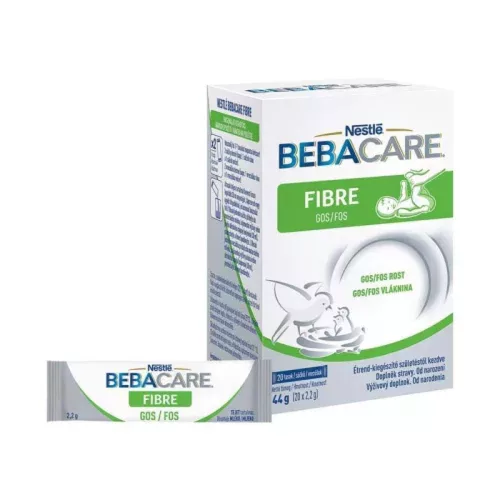 Nestle Bebacare Fibre GOS/FOS étrend-kiegészítő por 20X2,2g