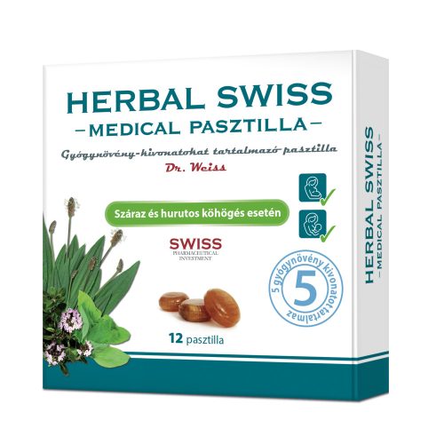 HERBAL SWISS MEDICAL PASZTILLA 12X