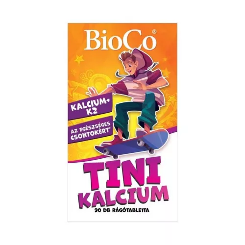 BioCo Tini Kalcium rágótabletta 90x