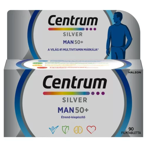 Centrum Férfiaknak 50+ A-Z filmtabletta 90x