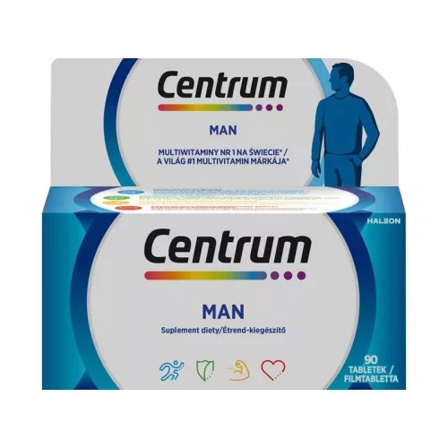 Centrum Férfiaknak A-Z filmtabletta 90x